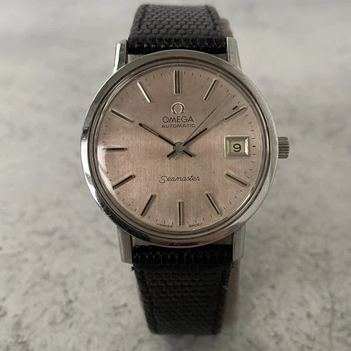 1979 Omega Seamaster 166.0202 Automatic Cal.1010 Vintage Date Watch - EBAY LIVE