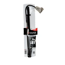 Zefal Profil Travel Floor Pump Z-twin 145psi Silver