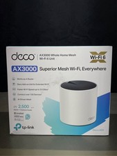 TP-Link Deco X55 - Deco AX3000 WiFi 6 Mesh System - Covers up to 6500 Sq.Ft., 3