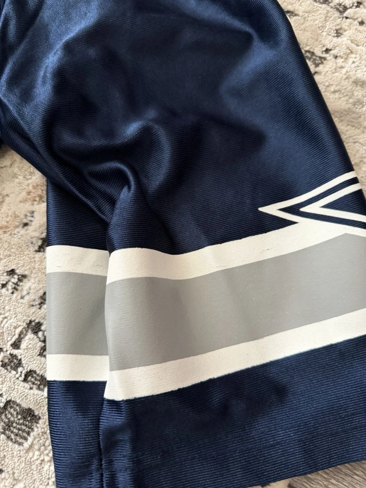 Camiseta deportiva de los Dallas Cowboys Deion Sanders Nike para hombre L azul NFL vintage 21 Foto 3 de 4