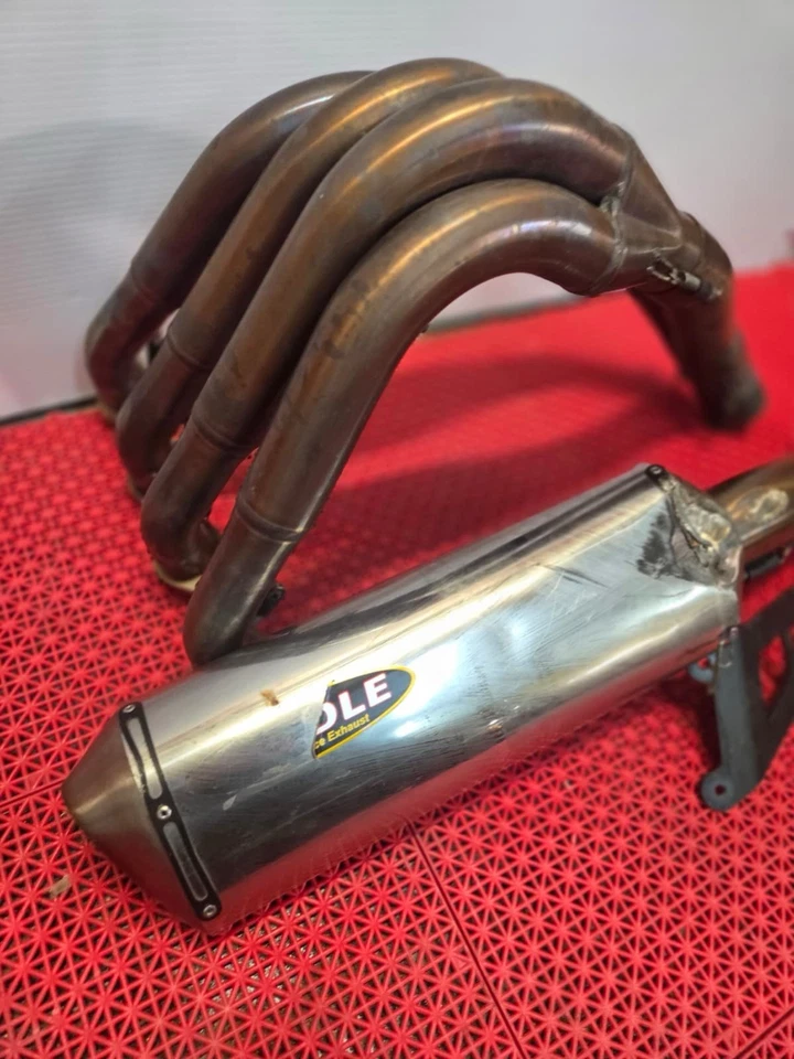 BMW S1000RR 2015-18 tubo de sistema de escape completo trasero. Erupción Foto 3 de 4