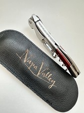 NAPA VALLEY Laguiole Style Waiters Corkscrew Wine Key Opener