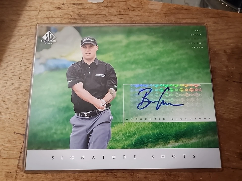 Ben Crane 2004 SP Signature Golf "Signature Shots" 8×10 photo Autograph - Image 3 of 4
