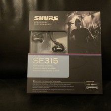 Shure SE315 Sound Isolating In-Ear Earphones Wired brand new sealed