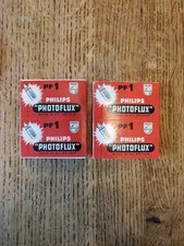 Two Packs Vintage Philips Photoflux PF1 Flash Bulbs (19 Bulbs)
