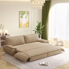 Sofa Bed Couch Sleeper Convertible Pull-Out Bed Loveseat Couch Queen Size Bed