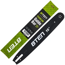 8TEN 16" Chainsaw Guide Bar .050 3/8 60DL Chain for Stihl 066 044 064 026 029