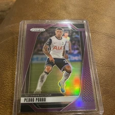 2025 Panini Prizm Pedro Porro Purple Prizm