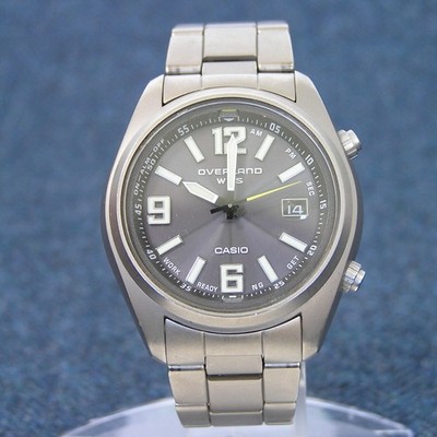 CASIO OVERLAND OVW-100TDJ アナログ腕時計 SOLAR Japan Exclusive!] CASIO OVW-100TDJ Overland Solar Radio Field