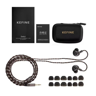 Kefine Delci - Neu, Sealed Warm Rich Sound, Clean Vocals, Smooth Treble + Geschenke