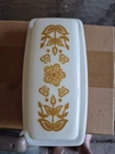 Pyrex Vintage Butter Dish Butterfly Gold Pattern, 72-B Milk