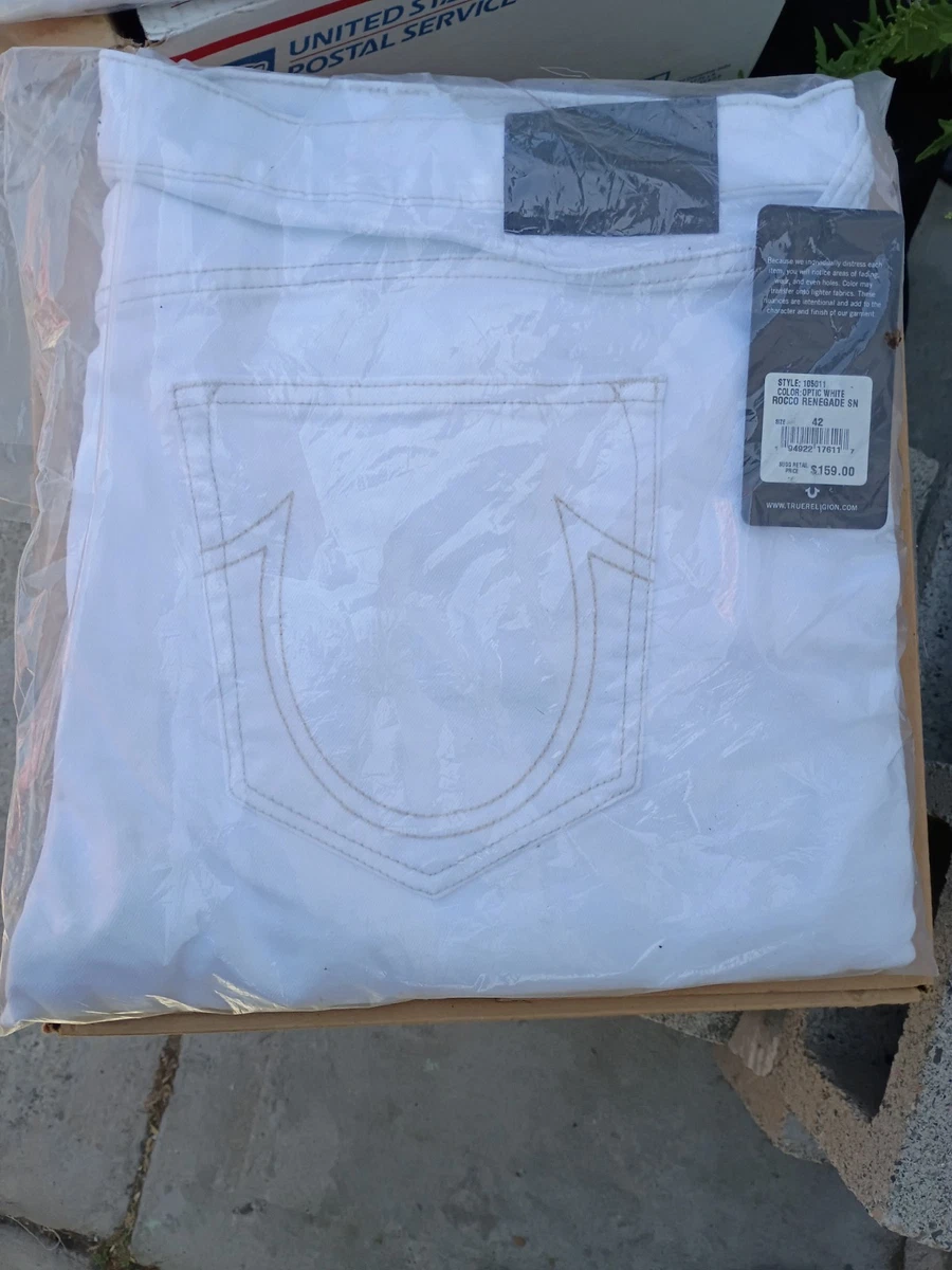 True Religion White Jeans for Men for sale | eBay