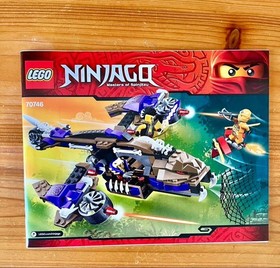 LEGO NINJAGO Condrai Copter Attack 70746 In 2015 Used Retired Comp W/Manual