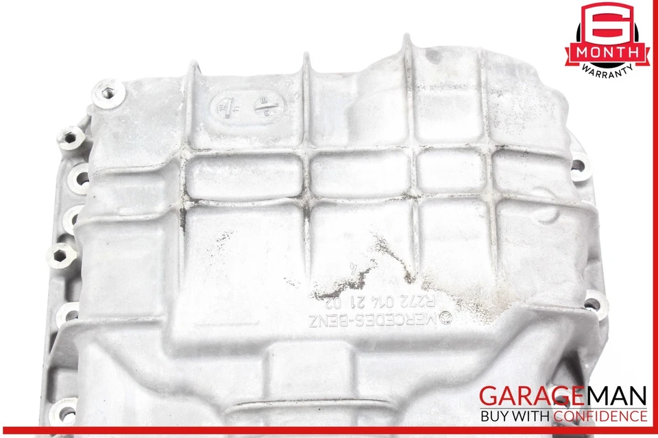 Deflector de cárter de aceite superior del motor Mercedes W209 CLK350 05-11 2720142102 FABRICANTE DE EQUIPOS ORIGINALES Foto 2 de 4