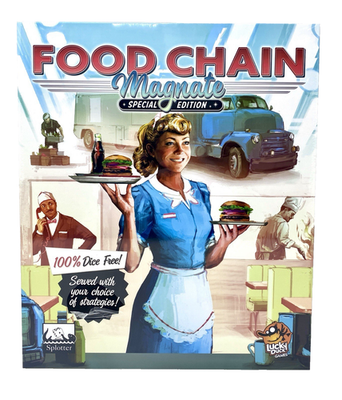 food chain magnate card sleeves Food Chain Magnate Collector's - Special Edition Core Game & Ketchup+  Expansion