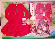 NWT 8pc Girls Gymboree BTS Outfits, Shoes, Tights  More Size 8