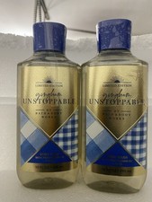 2 New GINGHAM UNSTOPPABLE BATH  BODY WORKS BODY WASH SHOWER GEL