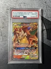 2019 Cosmic Eclipse CHarizard & Braixen GX Tag Team Card 22/236 Graded PSA 10