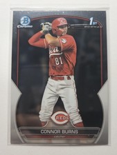 2023 Bowman Chrome 1st Connor Burns BDC 159 Reds
