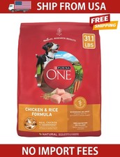 Purina ONE Chicken and Rice Formula Dry Dog Food 31.1 lbs