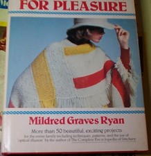 KNITTING FOR PLEASURE By Mildred Graves Ryan - Hardcover *Excellent Condition*