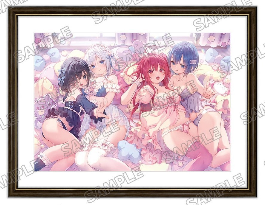 Último Artículo Mentiroso Mentiroso Terminación Conmemoración A3 Reion Ilustración Himeji Shiray