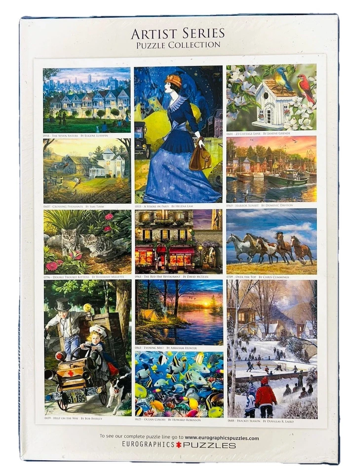 Seika by Haruyo Morita 1000 Piece Japanese Lady Oriental Jigsaw Puzzle New! - Image 2 of 2