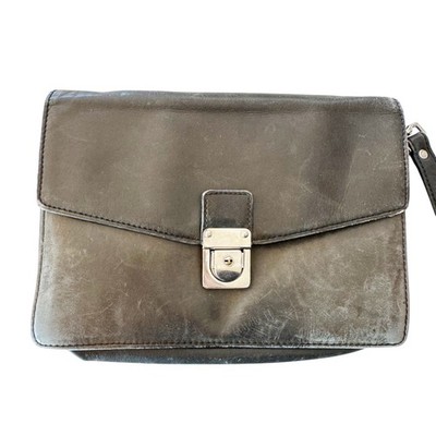 Creation Esquire West Germany Green Soft Leather Bag Wristlet