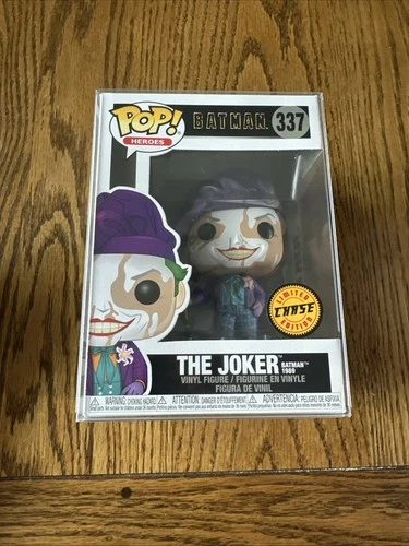 Funko Pop! Vinyl: DC Universe - Batman - The Joker Batman 1989 (Chase) #337 New!