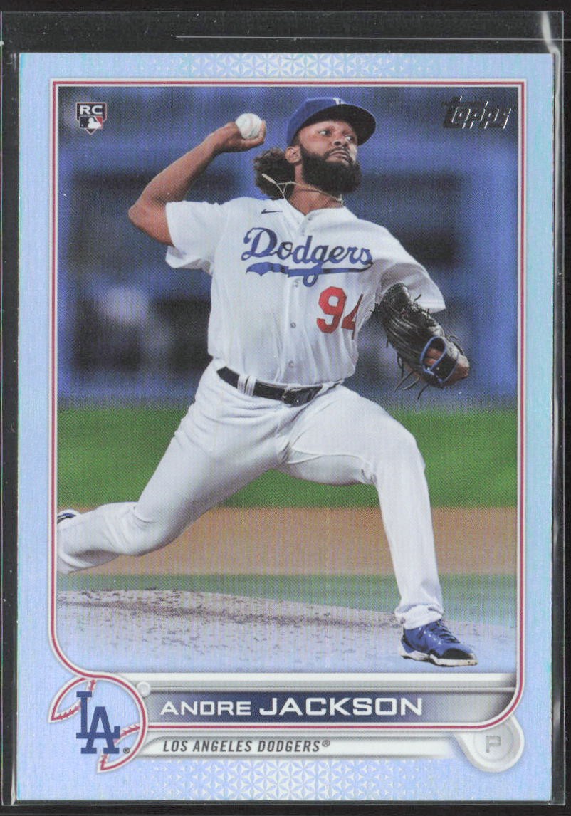 Andre Jackson 2022 Topps Rainbow Foil #258 Los Angeles Dodgers