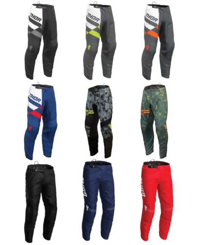 Thor Sector Pants for MX Motocross Offroad Dirt Bike Riding - Men's Sizes - Picture 1 of 29