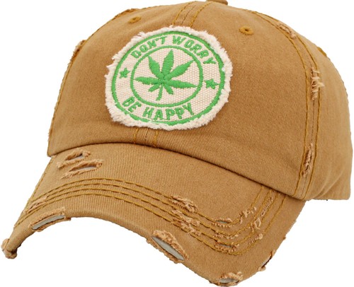 Leaf Marijuana Vintage Distressed Baseball Cap Dad Hat Adjustable - Picture 46 of 51