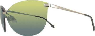 GF Ferre GFF1109-006 Women's Sunglasses Green Mirrored Lens