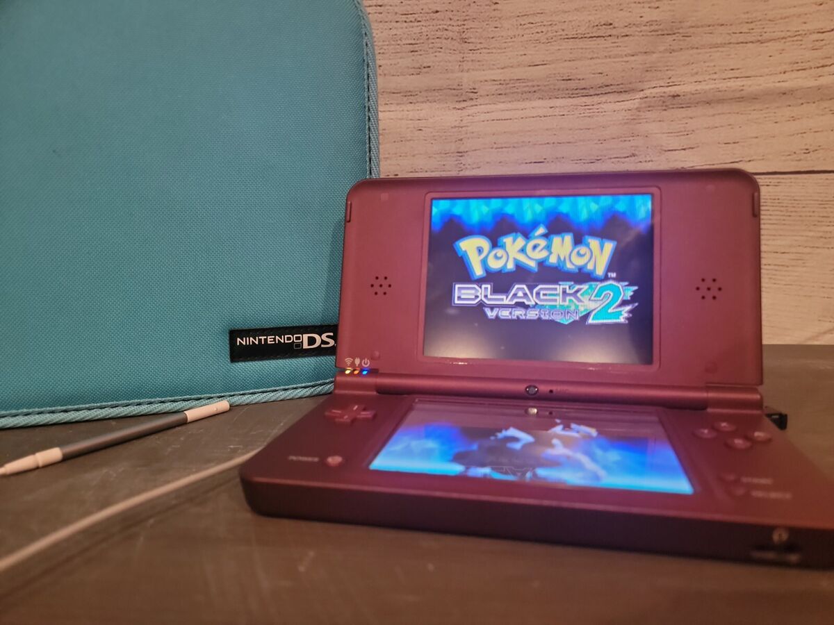 Nintendo DSi XL Burgandy Handheld System For Sale