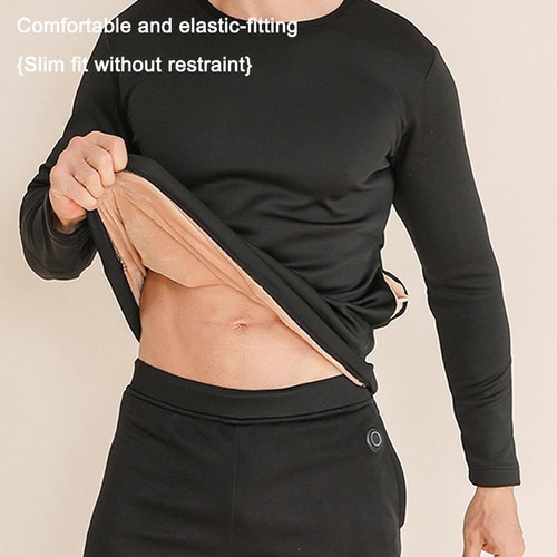 Heated Thermal Underwear For Men Women USB Multi Zone Intelligent J8 Heated D2K3 - Picture 17 of 26