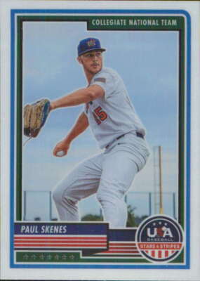 2023 Panini Stars and Stripes #80 Paul Skenes USA Baseball