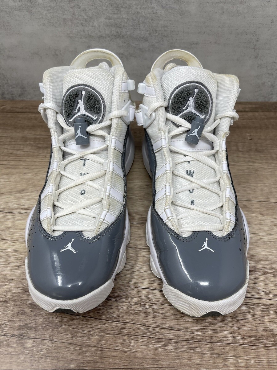 Jordan Air Jordan 6 グレー/ホワイト Nike Air Jordan 6 Rings Wolf Grey White Cool Grey 322992-009