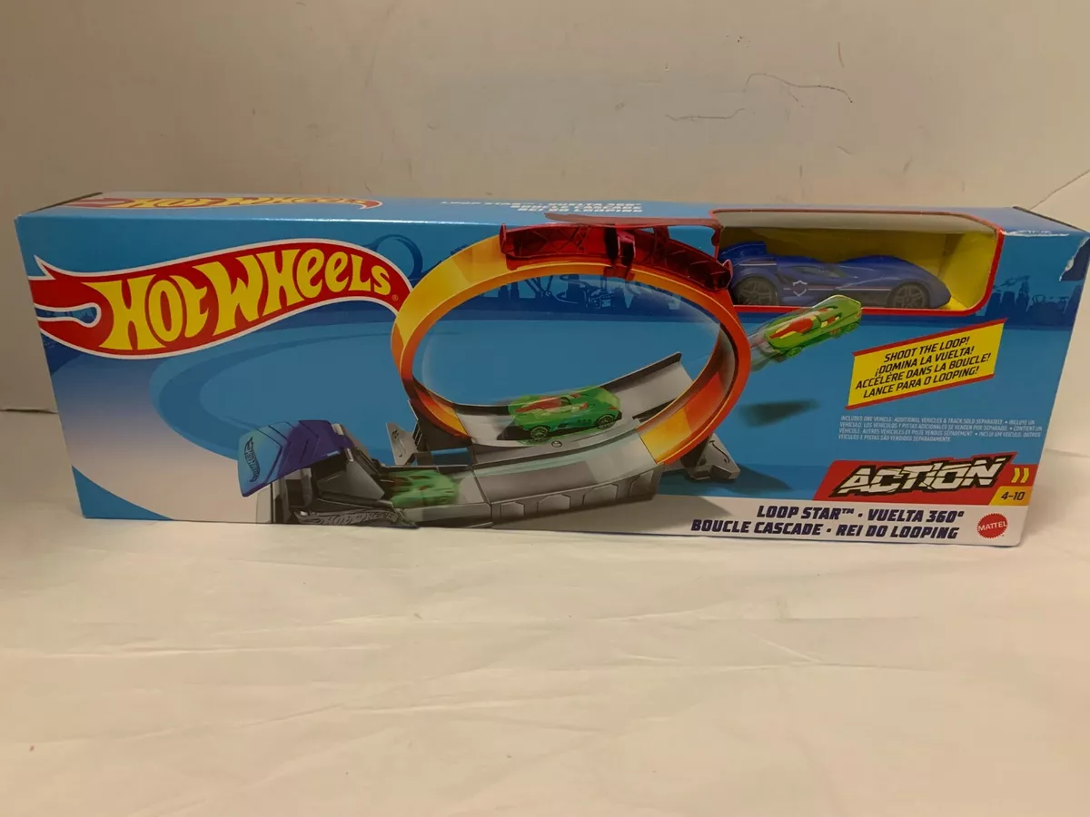 Pista Hot Wheels Rei do Looping Loop Star Mattel