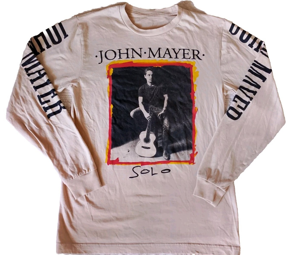 John Mayer Solo 2023 Tour Long Sleeve T Shirt Size Small/ Medium