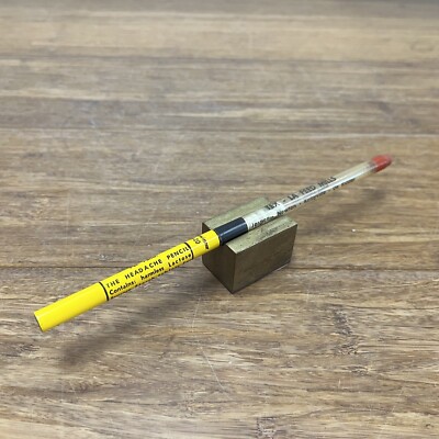 Vintage Collectible Pencil: The Headache Pencil Texas Louisiana Feed Mills Farms