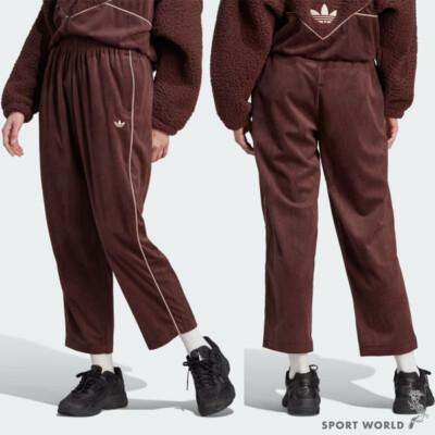 adidas Originals Women's Adicolor Open Hem Corduroy Trefoil Pants