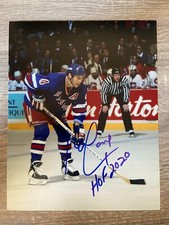 KEVIN LOWE NEW YORK RANGERS AUTOGRAPHED 8X10 PHOTO HOF 2020 INSCRIPTION