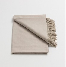 Pure Cashmere Throw Blanket   Soft  Naturally Warm