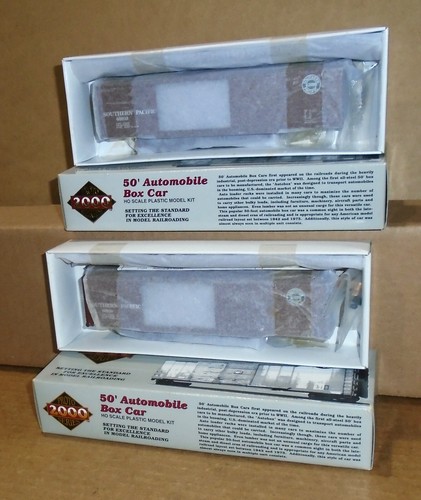: Proto 2000 HO ... (2) "Southern Pacifi50' Automobile Box Cars" .. Beide Neu in OVP - Bild 10 von 12
