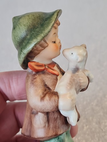 Estatuilla de porcelana Goebel Hummel oveja perdida 1968 - Alemania Occidental - Imagen 6 de 18