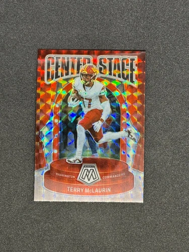 2024 Panini Mosaic Center Stage Terry McLaurin #28 SILVER