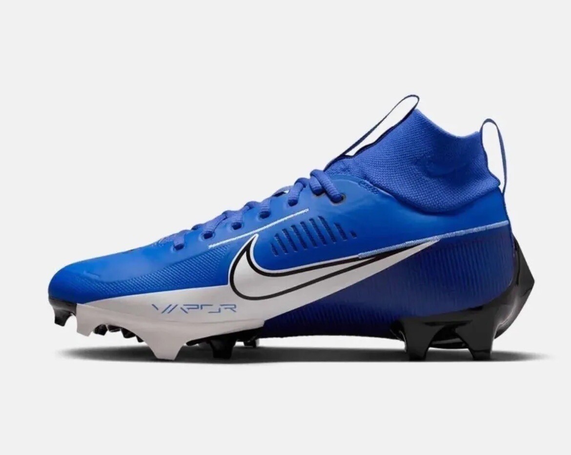 Nike Vapor Edge Pro 360 2 Royal Blue White Football Cleats