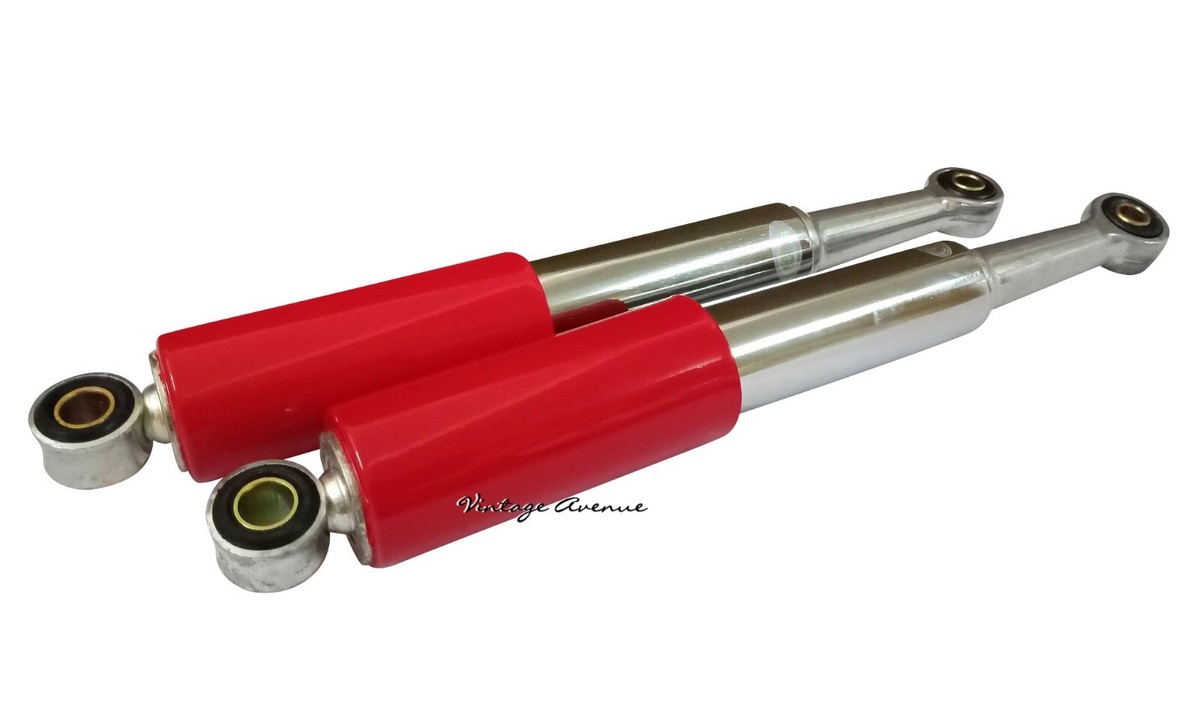 HONDA S90 CS90 CL90 CD90 REAR SHOCK ABSORBER *RED* L: 345mm Dia:12