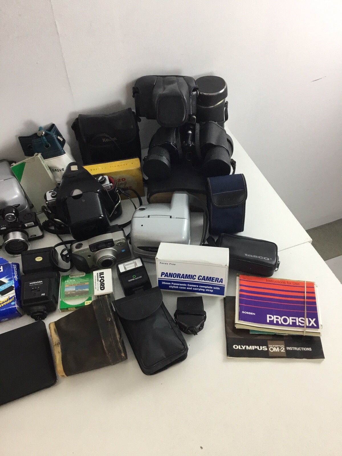 Camera Job Lot Bundle Sat Navs Film Cameras Binoculars Camcorder