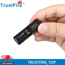 TrustFire 220Lumens EDC Tiny Micro-USB Rechargeable LED Keychain Mini Flashlight